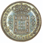 D. Miguel I 6 Vinténs (120 Réis) n/d, prata